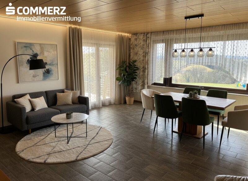 Wohnzimmer (KI optimierte Einrichtung)