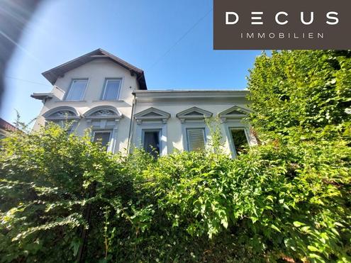 SANIERER AUFGEPASST |GERSTHOF| SANIERUNGSBEDRFTIGES  VILLENARTIGES WOHNHAUS IN GUTER WOHNLAGE NAHE HERBECKSTRASSE MIT SCHNEM SONNIGEN GARTEN