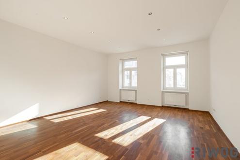 Südwestseitige Altbauwohnung mit baubewilligtem Balkon | Inkl. Küchenzeile | 3.OG | Nähe Matzleinsdorfer Platz (S-Bahn-Station und künftig U2-Station)