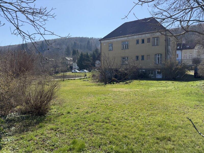 Das Haus vom Garten aus
