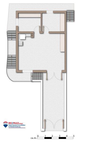 Grundriss Kellergeschoss mbliert
