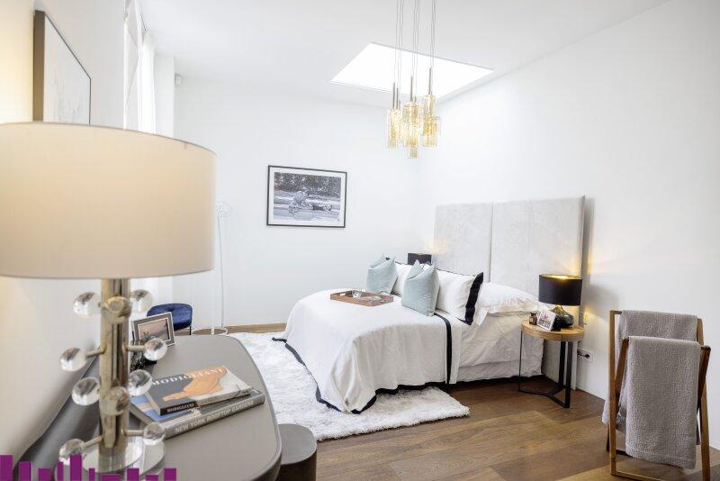 Penthouse Opernresidenz Schlafzimmer