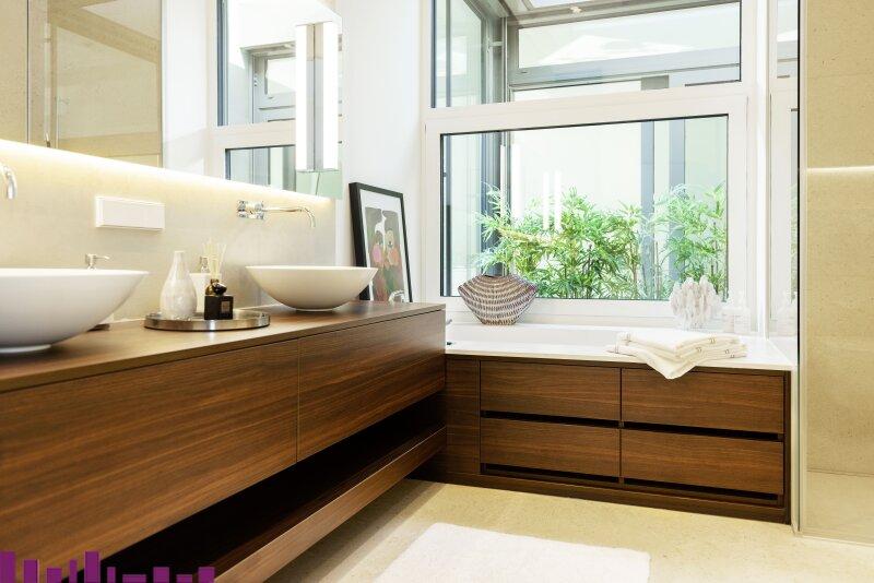 Penthouse Opernresidenz Master-Badezimmer
