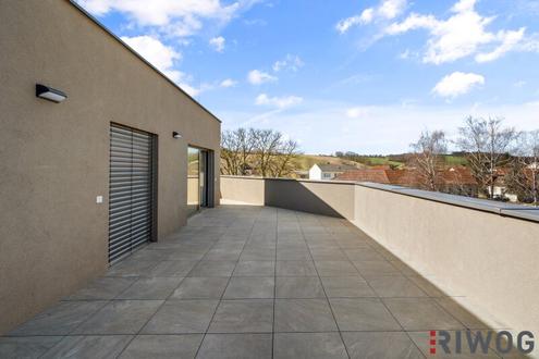 OSTERAKTION - Küchengutschein über 15.000 Euro bei Kauf bis 21.05.2025 *** Dachgeschoss *** 4-Zimmer mit über 140m² Terrasse / Loggia *** Leben im Weinviertel *** Nähe Wolkersdorf und Gerasdorf