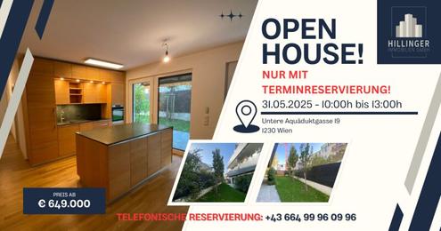Frühlingserwachen in Liesing - 4 Zimmer mit traumhaftem Garten
