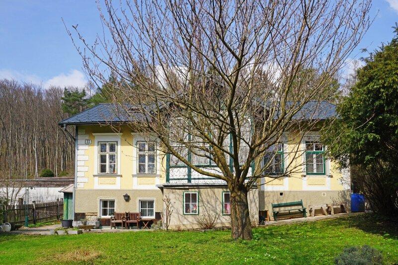 gartenseitige Hausansicht