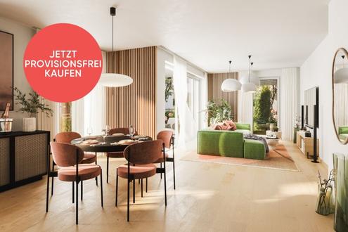 PROVISIONSFREI! Ideale Single- oder Pärchenwohnung | 2 Zimmer mit Garten und Terrasse