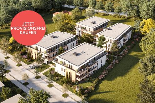 PROVISIONSFREI! Lichtdurchflutete 3-Zimmer-Gartenwohnung | Loggia, Terrasse & Garten