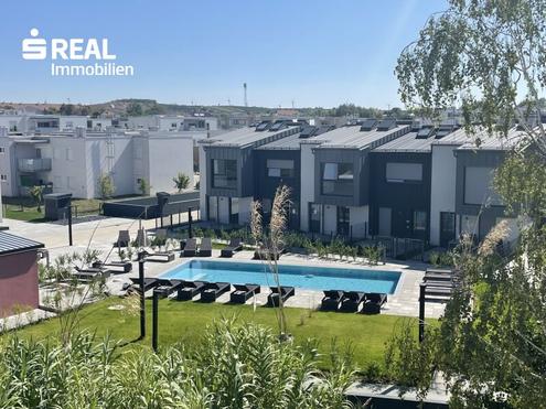 Stilvolles Apartment mit Spa, Balkon & Tiefgaragenplatz - nur 10 Gehminuten vom Neusiedler See entfernt!
