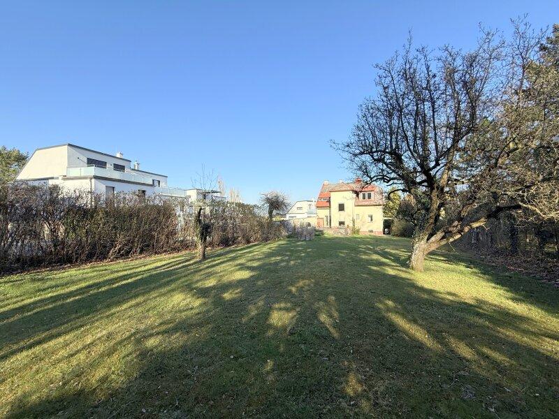 Rckansicht mit Garten