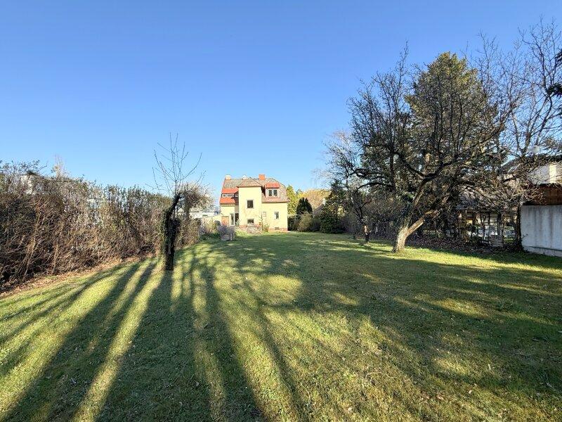 Rckansicht mit Garten