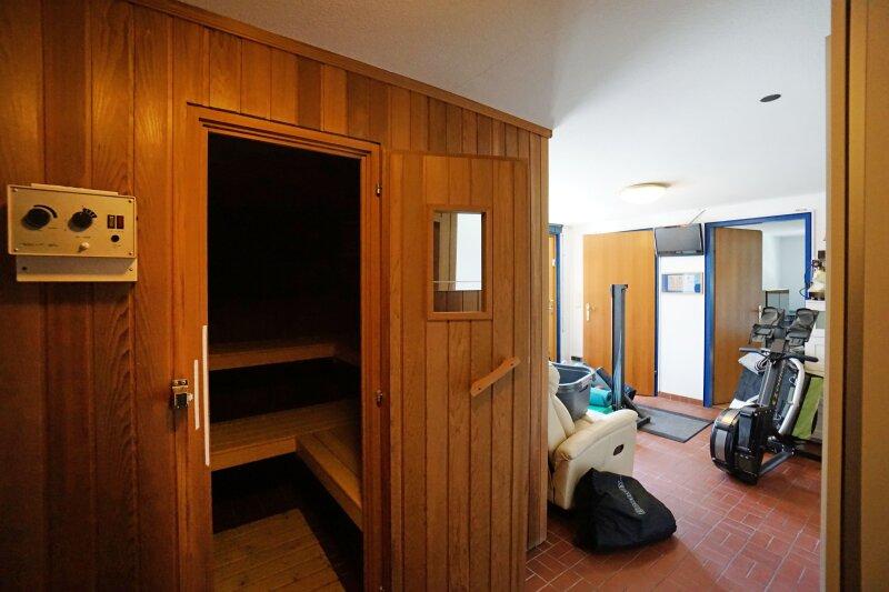 Sauna im Vorkeller