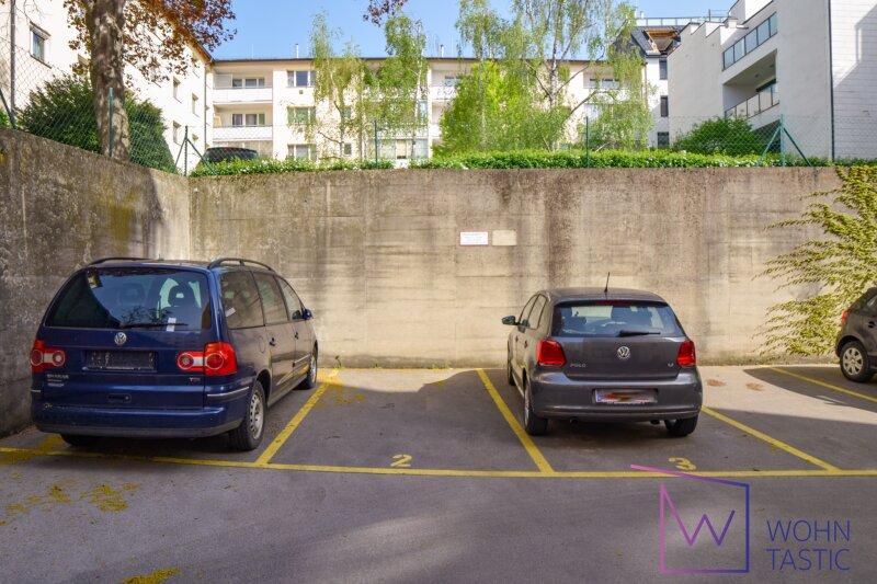 Exklusiver Stellplatz fr die Wohnung.