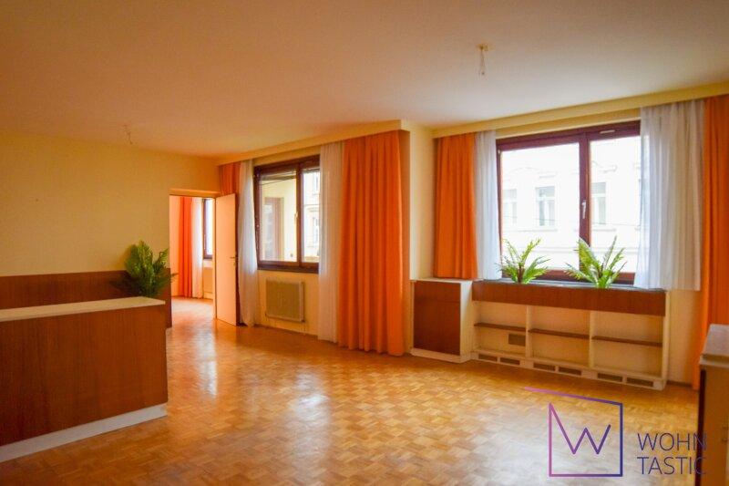 Wohnzimmer - Blick Richtung Zimmer 3.