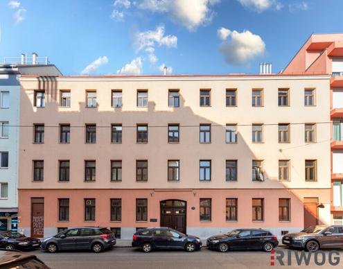 Sanierungsbedürftige Altbauwohnung mit ca. 213 m² NF | Erdgeschoss + Keller/Souterrain | Nähe Matzleinsdorfer Platz (S-Bahn-Station und künftig U2-Station)