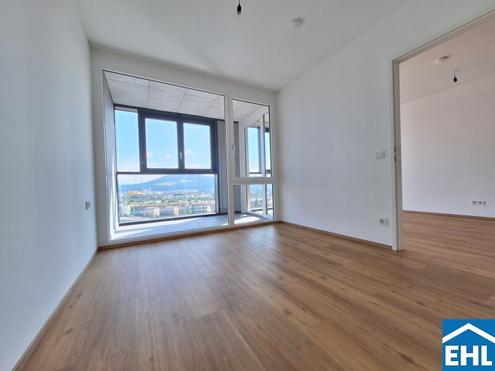 Top ausgestattete 2-Zimmer-Wohnung mit Loggia und Einbauküche im 17.OG!