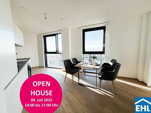 OPEN HOUSE AM FREITAG 04.07 von 14.00 Uhr bis 17.00 Uhr - Bulgariplatz 11 OHNE VORANMELDUNG