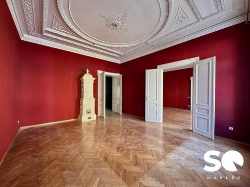 #SQ - NÄHE U2 RATHAUS! 5-ZIMMER-ALTBAUWOHNUNG MIT BALKON