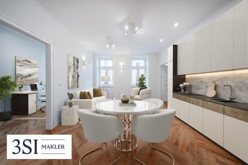 Helle 3-Zimmer-Wohnung mit durchdachter Raumaufteilung