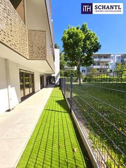 Hofseitiger Terrassen-Traum! Perfekte 2-Zimmer Wohnung + Blick ins Grüne + Komplette Ruhelage + Energieeffizienz + Perfekte Anbindung und Nahversorgung! Jetzt zugfreifen!