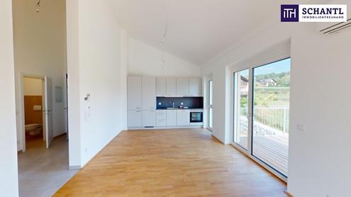 Ihr neuer Erstbezug wartet! 3-Zimmer-Wohnung mit 68,5 m² Wohnfläche und 20,5 m² Balkon im Herzen der Thermenregion - einziehen und wohlfühlen!