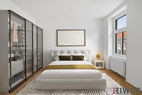 INITIATIVE TOP 100 - RAUS AUS GAS | perfekt geplante 3-Zimmer Altbauwohnung mit Balkon nahe dem Augarten | Top 2/8
