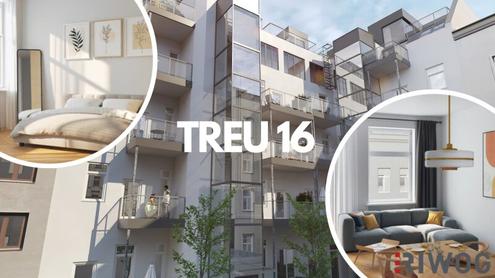 INITIATIVE TOP 100 - RAUS AUS GAS | 3-Zimmer Galerie-/Gartenwohnung mit hofseitigem Balkon nahe dem Augarten | U4 Friedensbrücke
