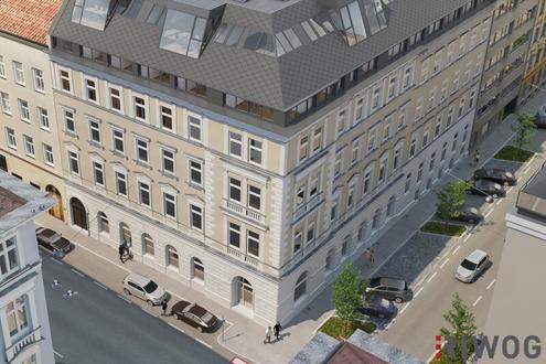 INITIATIVE TOP 100 - RAUS AUS GAS | 3-Zimmer Altbauwohnung mit Innenhofbalkon | Erstbezug nach Sanierung