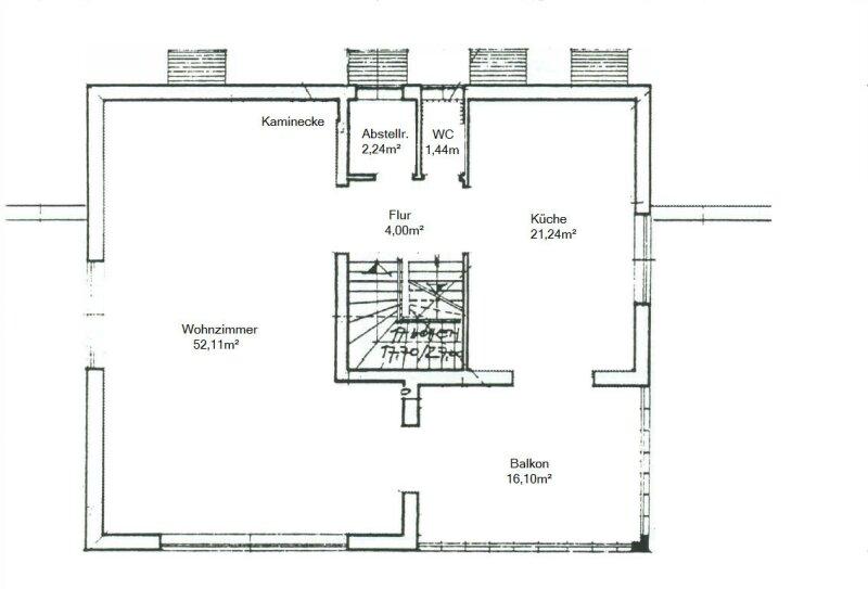 Grundriss Obergeschoss