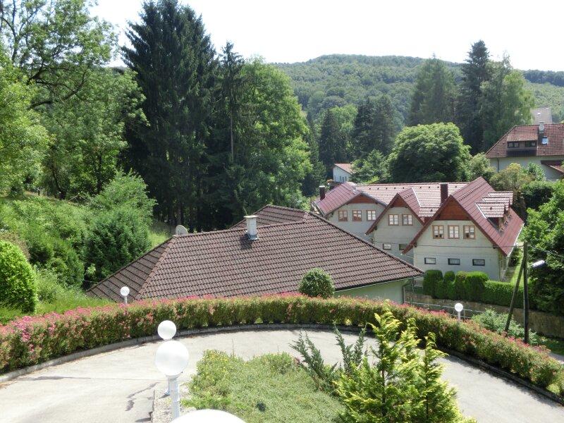 Ausblick vom Carport