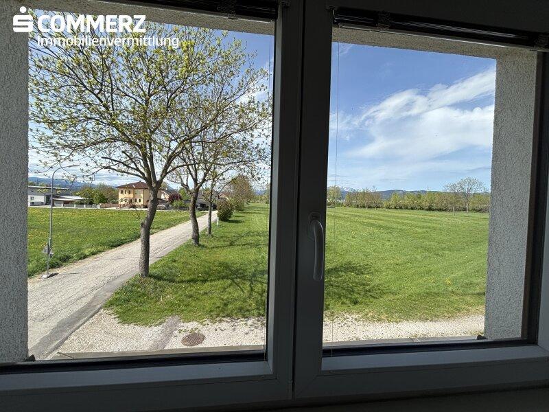 Ausblick vom Obergeschoss