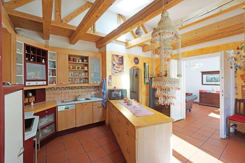 Kche Richtung Wohnzimmer