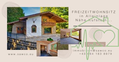 FREIZEITWOHNSITZ IN ALLEINLAGE!  Sommer- & Winterdomizil fr die ganze Familie.