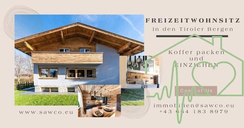 FREIZEITWOHNSITZ - Traumhafte Alpenvilla perfekt saniert, 6 Zimmer, Sauna!