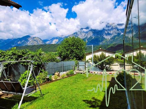 Wohnglck in Volders: 4-Zimmer-Wohnung mit Garten, Wintergarten und TG-Stellplatz!