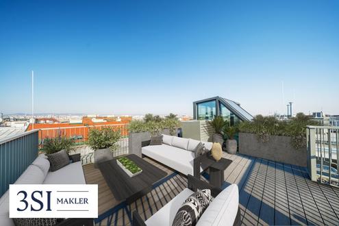 Traumhafte Dachgeschoß-Masionette mit privater Dachterrasse