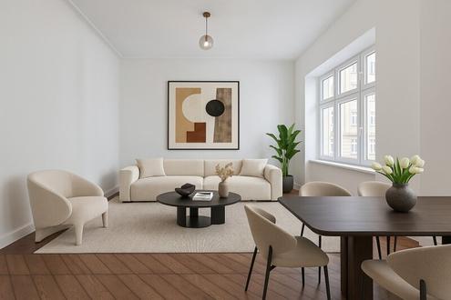 Hofseitiger Zwei-Zimmer-Erstbezug nächst Servitenviertel und Donaukanal!