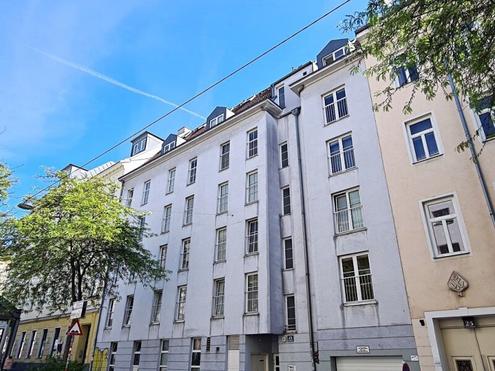 U3-NÄHE, Meiselstraße, gepflegte 21 m2 Neubau, Einzelwohnraum, Kochnische, Duschbad, 1. Liftstock