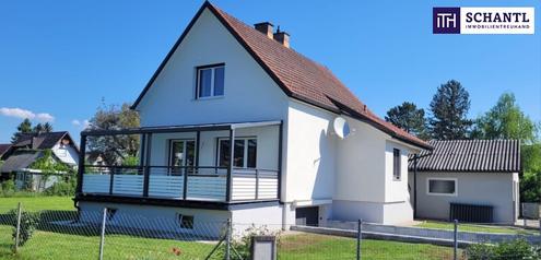 Charmantes energietechnisch saniertes Einfamilienhaus mit Garten - in bester Grazer Wohngegend zu mieten - 4 Zimmer, Küche und 2 Garagenplätzen - in 8041 Liebenau