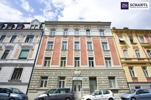 Einzigartige Gelegenheit - Urbanes Refugium im Herzen von Graz - Ideal für Airbnb, Booking.com & Hotelbetrieb | 14 Zimmer | Frühstücksraum | Grüner Innenhof | Tiefgarage