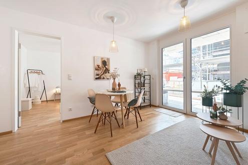 THE TEMPTATION - Großzügige 3-Zimmer-Wohnung mit tollem Südbalkon - Idealer Grundriss