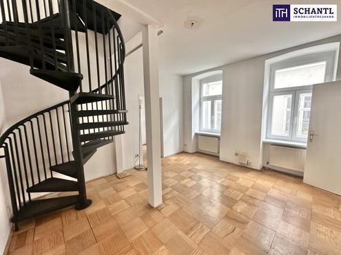 Bestlage 7. Bezirk - Neustiftgasse/Höhe Zieglergasse ++ Perfekt geschnittene 4-Zimmer Maisonette ++ Absolut ruhige Innenhoflage ++ Exzellente Infrastruktur, U6 & Volkstheater fußläufig erreichbar!