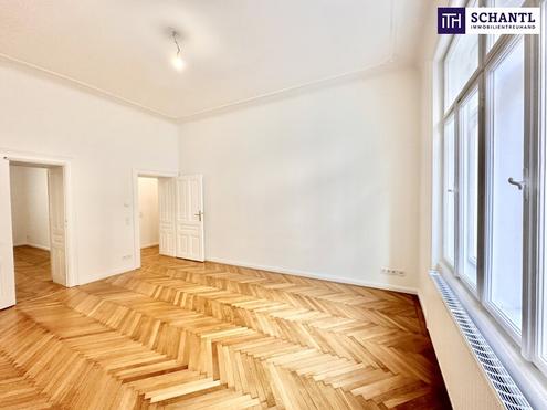 Preisreduktion! **Bestlage im Botschaftsviertel und neben Arenbergpark** Absolute Hof-Ruhelage mit Blick ins Grüne + Frisch renoviert + Traumhaft schönes Altbauhaus + Klassische Altbauwohnung