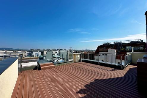 3 Zimmer DG-Wohnung mit außergewöhnlicher Dachterrasse