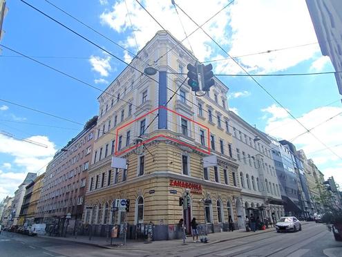 3-Zimmer Altbaujuwel im 7. Bezirk - Nähe U6 Burggasse & Lugner City! Sanierungsbedürftig!