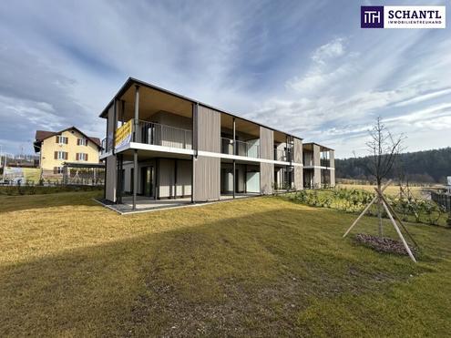 Luxus-Gartenwohnung mit 4 Zimmern und großem 359 m² Eigengarten in Fölling-Mariatrost