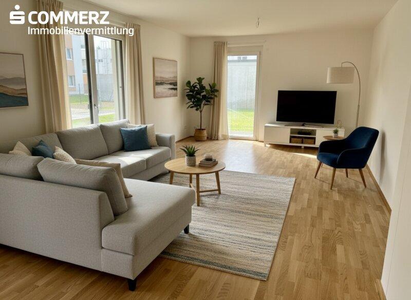 Beispiel-Einrichtung Wohnkche 1 (KI-generiert)