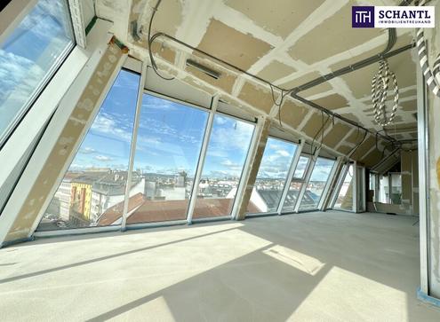 Welch grandioser Panoramablick! Großzügige drei Zimmer, mit 2 kompakten Terrassen und bester Lage!