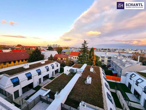 Frühlingsaktion! Einfach genial! Penthouse auf einer Ebene mit 2 Terrassen + Dachterrasse + 5 Zimmer + Garage + Erdwärme + Ruhelage! Nachhaltig und zukunftssicher investiert!