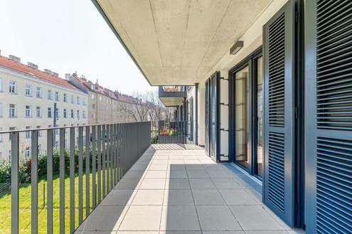Erstbezug ab Juli! Gut aufgeteilte 2-Zimmer-Balkonwohnung in Nussdorf zu vermieten!
